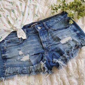 Express Jean Shorts